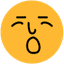 Bored emotion icon