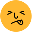 Disgusted emotion icon