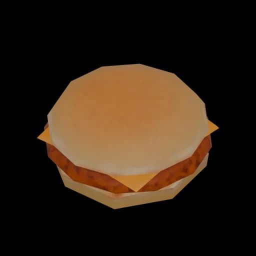 Microwaved Veggie Burger