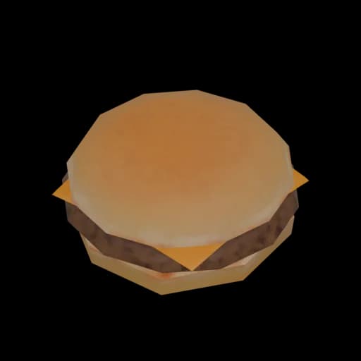 Microwaved Hamburger