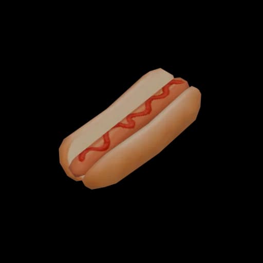 Microwaved Hot Dog