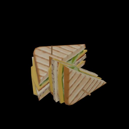 Veggie Club Sandwich