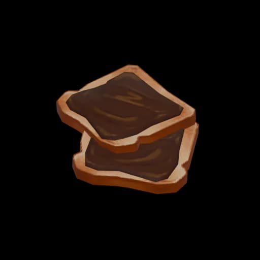 Hazelnut Spread Toast
