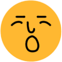 Bored emotion icon