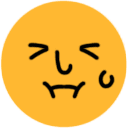 Embarrassed emotion icon